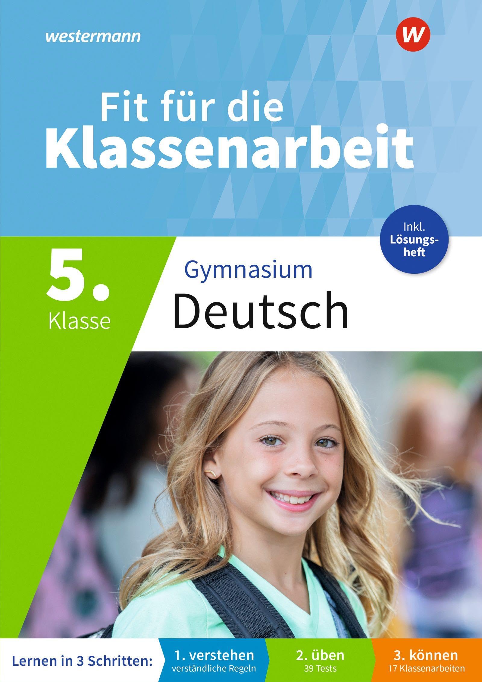 Fit für die Klassenarbeit - Gymnasium Neubearbeitung 2026: Klassenarbeitstrainer Deutsch 5: Klassenarbeitstrainer - Neubearbeitung 2026 (Fit für die ... Gymnasium - Neubearbeitung 2026)
