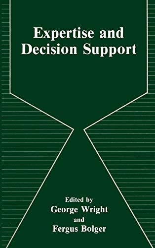 Expertise and Decision Support (The Language of Science)