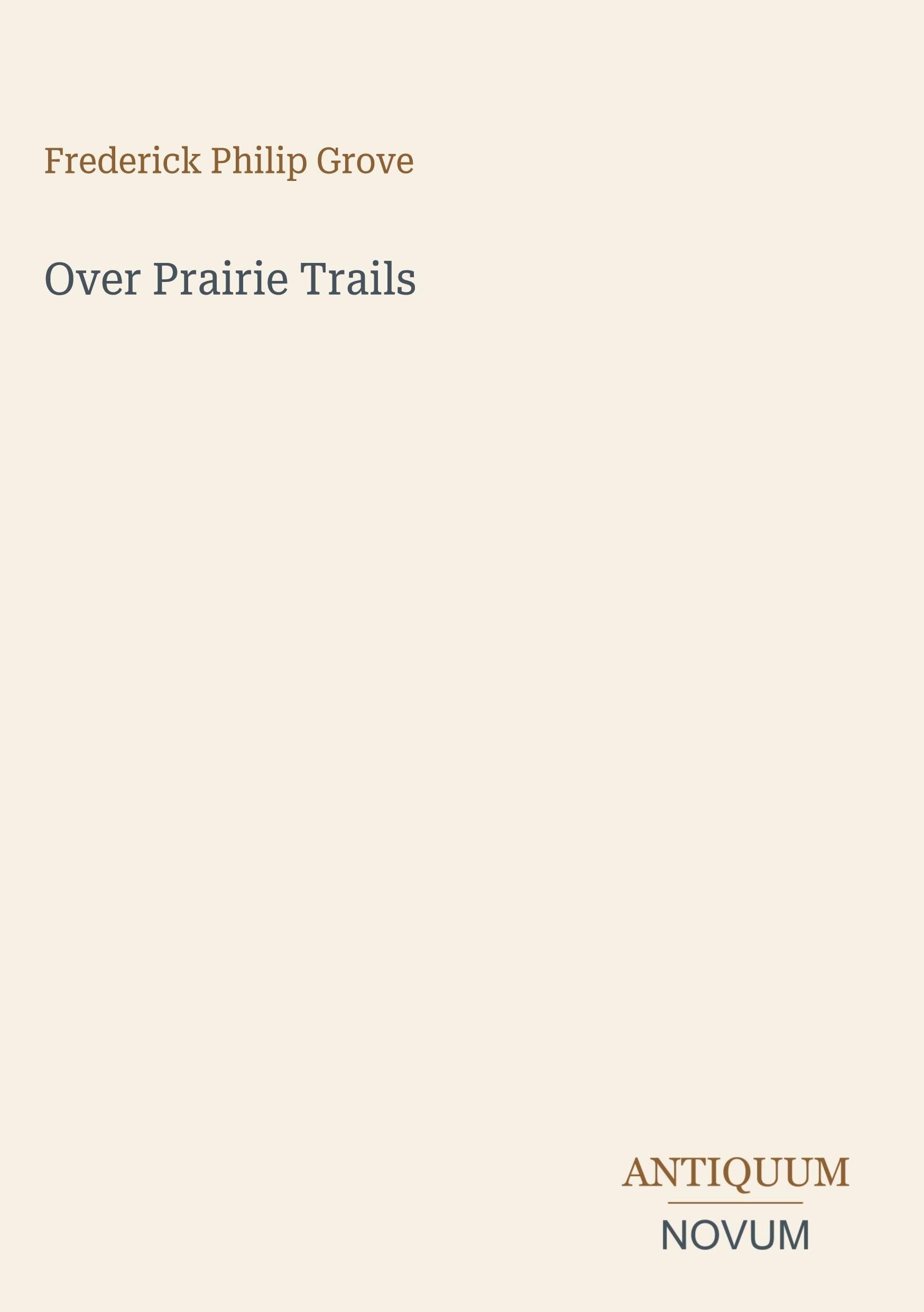 Over Prairie Trails