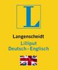 Langenscheidt Lilliput Englisch. Deutsch-Englisch