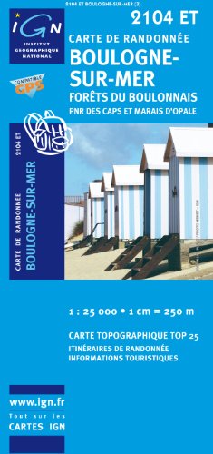 Boulogne-sur-Mer 1 : 25 000