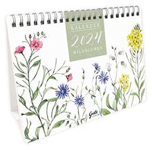 Tischkalender 2024: Wildblumen