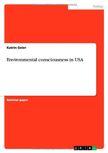 Environmental consciousness in USA