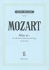 Missa c-moll KV 427 (417a) - nach Mozarts Vorlagen vervollständigt - Klavierauszug (EB 1867)