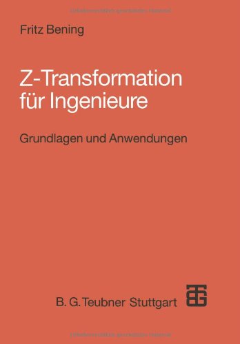 Z-Transformation Fur Ingenieure (German Edition)