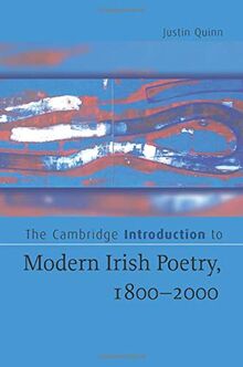 Mordern Irish Poetry,1800-2000 (Cambridge Introductions to Literature)