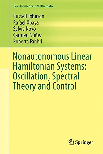 Nonautonomous Linear Hamiltonian Systems: Oscillation, Spectral Theory and Control (Developments in Mathematics)