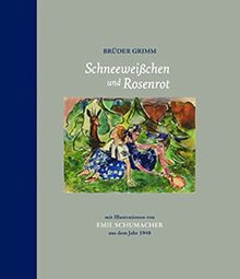 Schneeweißchen und Rosenrot: mit Illustrationen von Emil Schumacher aus dem Jahr 1948
