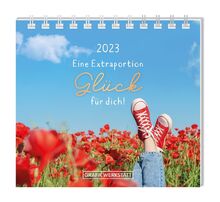 Mini-Kalender 2023 "Eine Extraportion Glück für dich!": Mini-Kalender