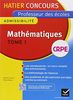 Concours professeur des écoles 2014 - Mathématiques - Epreuve écrite d'admissibilité
