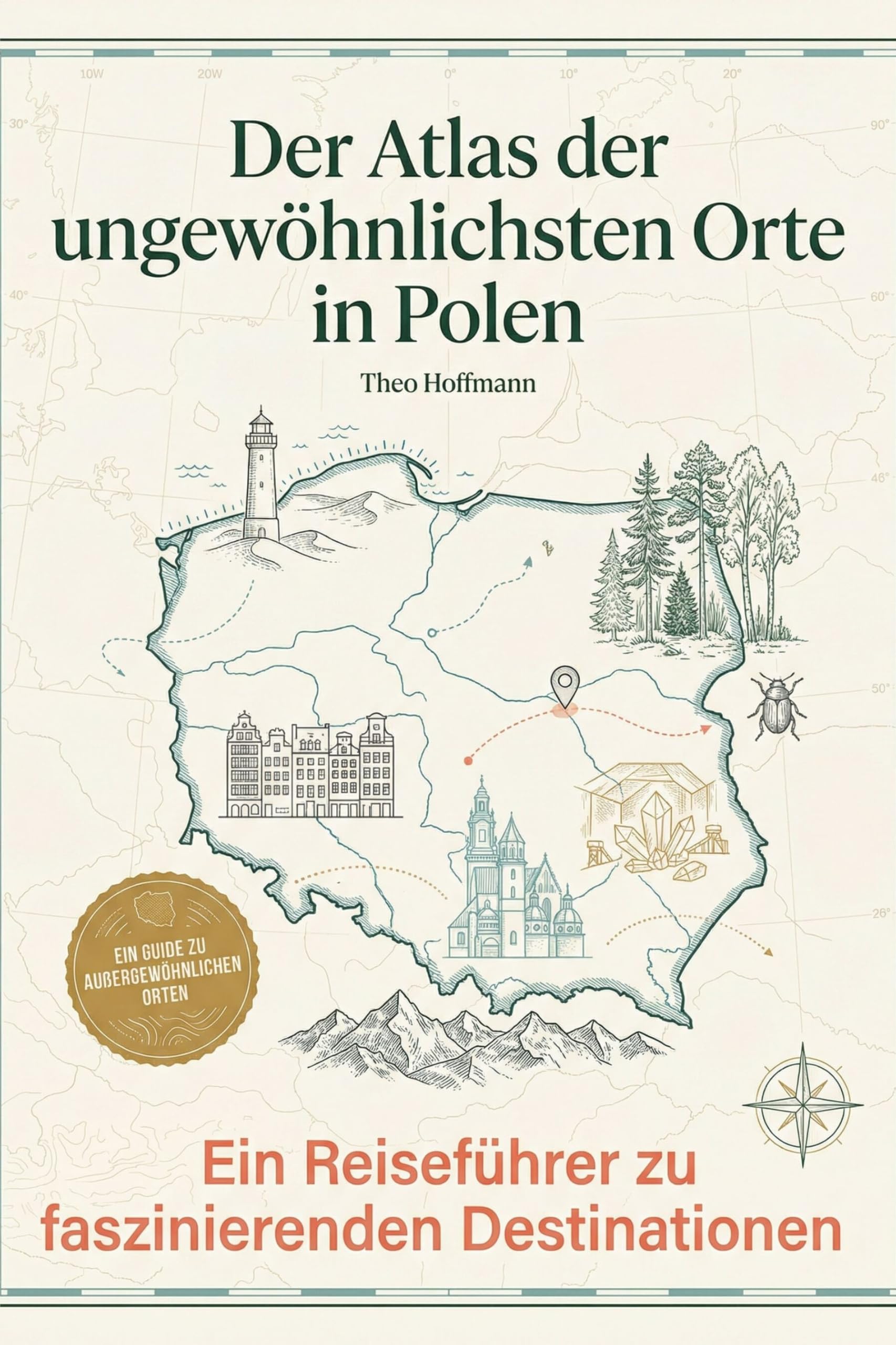 Der Atlas der ungewöhnlichsten Orte in Polen: Ein Reiseführer zu faszinierenden Destinationen. Der ultimative Guide für Entdecker und Geschichtsinteressierte. Das perfekte Geschenk für Polen-Fans