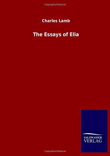 The Essays of Elia