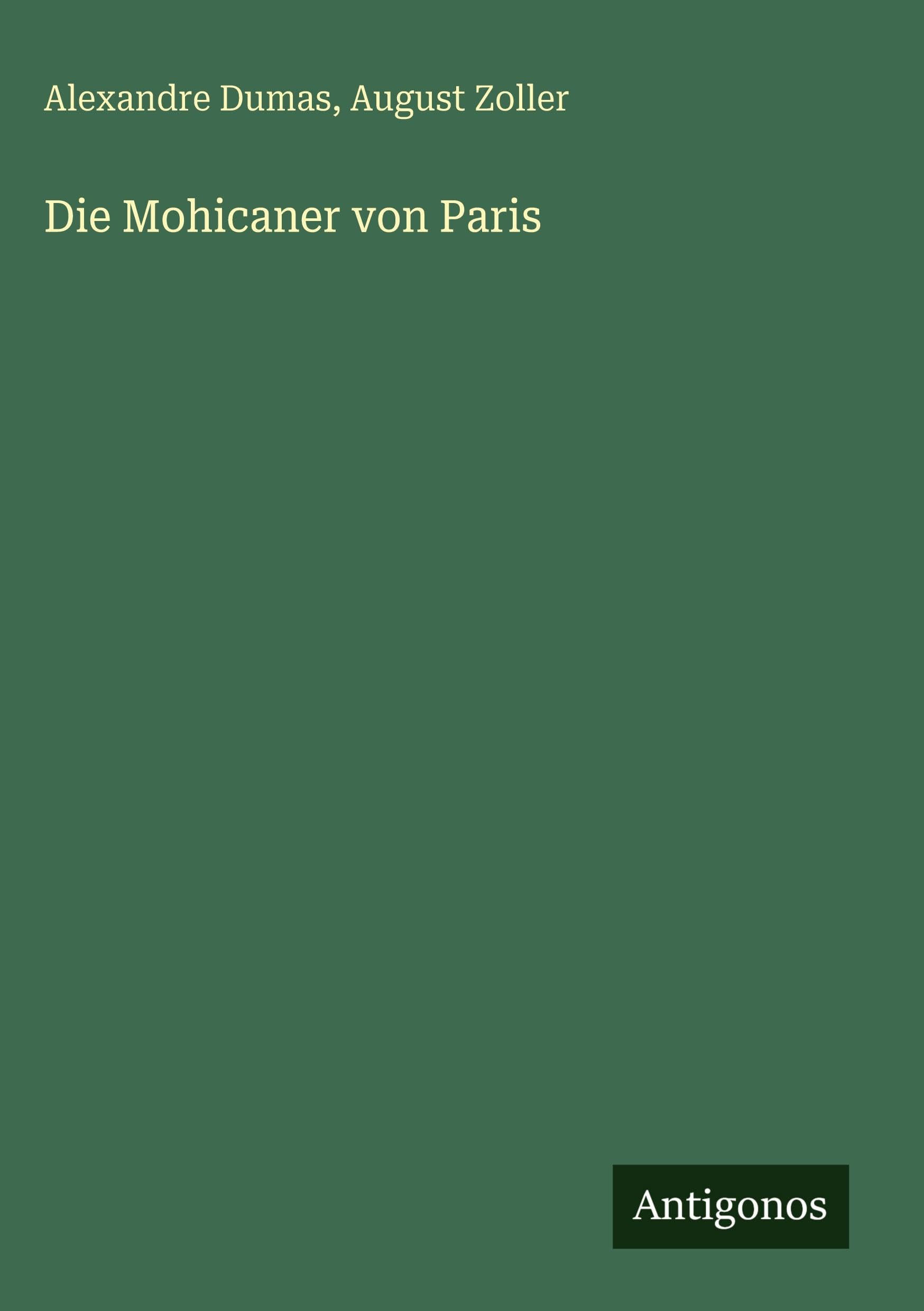Die Mohicaner von Paris