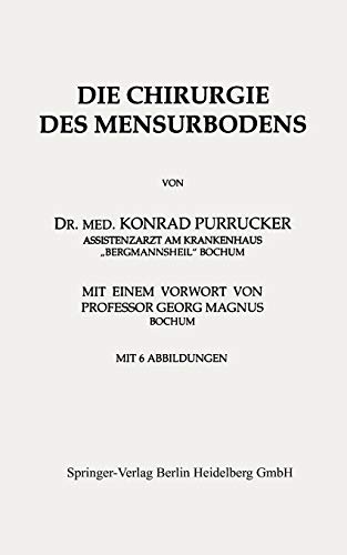Die Chirurgie des Mensurbodens