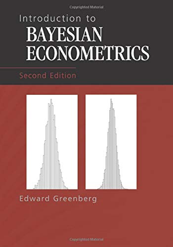 Edward Greenberg Introduction To Bayesian Econometrics