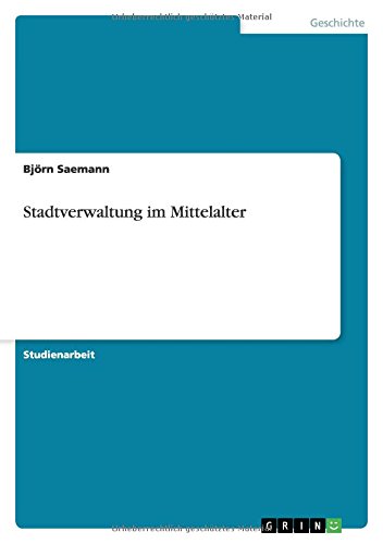 Stadtverwaltung im Mittelalter