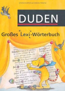 Großes Lexi-Wörterbuch: 1.-4. Schuljahr - Wörterbuch: Festeinband