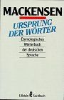 Ursprung der Wörter