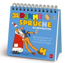24 Dumme Sprüche Adventsaufsteller