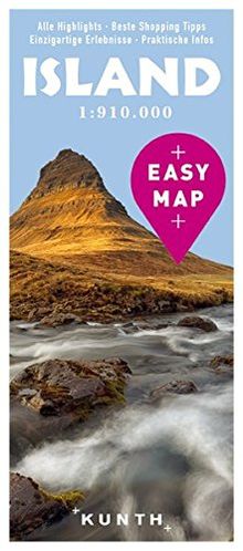 EASY MAP Island: 1:910.000 (KUNTH EASY MAP)