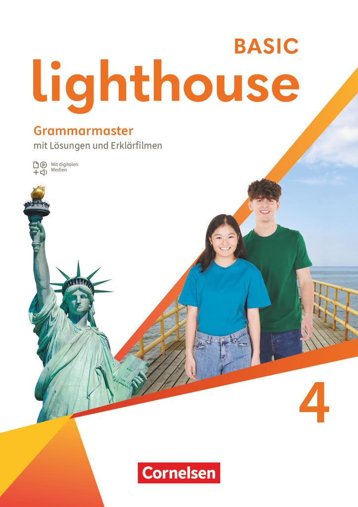 Lighthouse - Basic Edition - Band 4: 8. Schuljahr: Grammarmaster - Mit Lösungen und Erklärfilmen