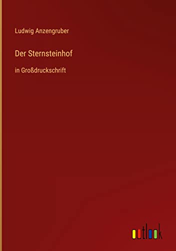 Der Sternsteinhof: in Großdruckschrift