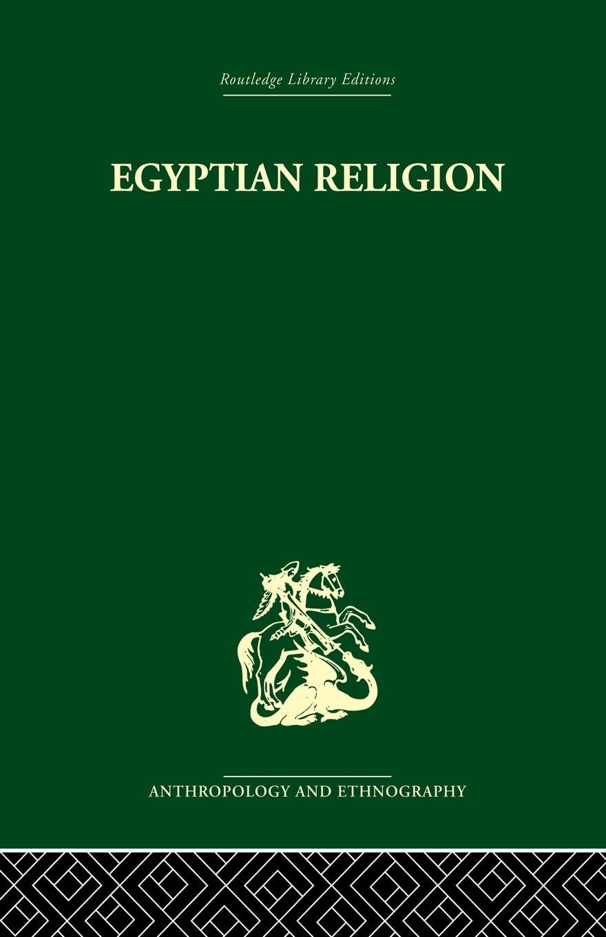 Siegfried Morenz Egyptian Relgion