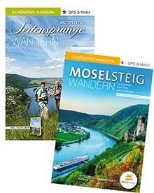 Moselsteig & Seitensprünge Geschenk-Set: Die schönsten Strecken- und Rundwege an der Mosel: Mit Faltkarten, GPS und Mobil-Anbindung - 2 Bände, 38 Touren