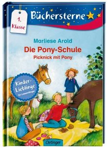 Die Pony-Schule. Picknick mit Pony: Mit 16 Seiten Leserätseln und -spielen