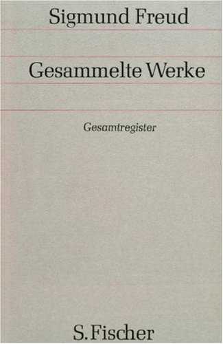 Gesammelte Werke Bd18 Gesamtregister - Sigmund Freud Leinen