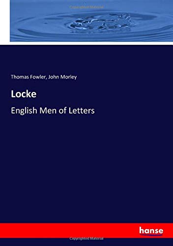 Locke: English Men of Letters