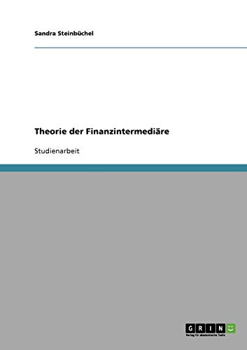 Theorie der Finanzintermediäre