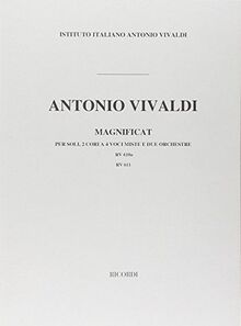 Magnificat Rv 610A - 611 - Ed. G. F. Malipiero