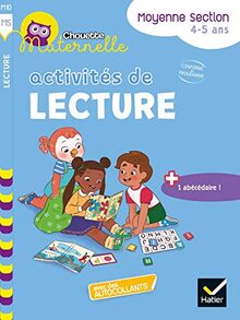 Activités de lecture, moyenne section, 4-5 ans : conforme au programme