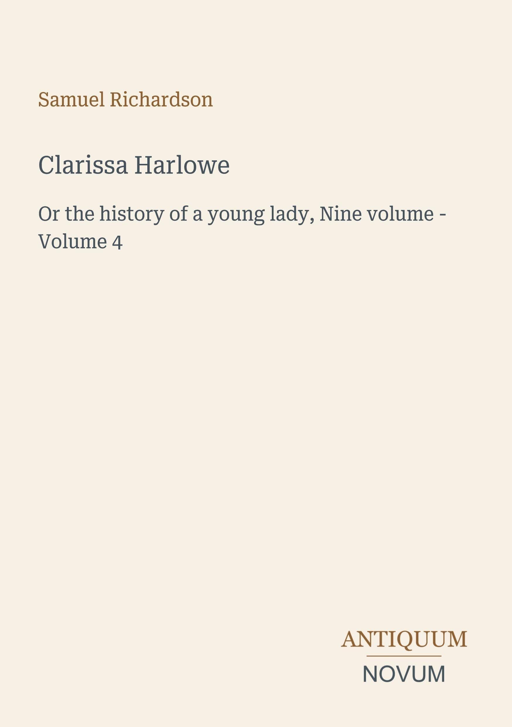 Clarissa Harlowe