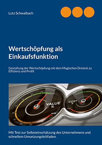 Wertschöpfung als Einkaufsfunktion: Gestaltung der Wertschöpfung mit dem Magischen Dreieck zu Effizienz und Profit