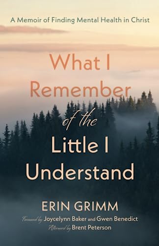 What I Remember of the Little I Understand: A Memoir of Finding Mental Health in Christ