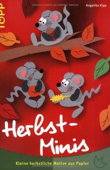 Herbst-Minis: Kleine herbstliche Motive aus Papier