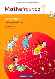 Mathefreunde 1: Schuljahr.  Arbeitsheft.Ausgabe-Süd. Sachsen, Thüringen