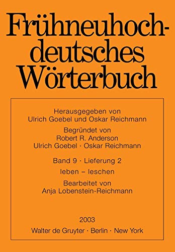 Frühneuhochdeutsches Wörterbuch: Leben - leschen