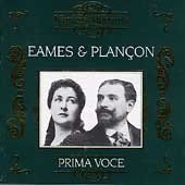 EAMES PLANCON/PRIMA Voce de Eames,Emma, Plancon,Pol | CD | état très ...