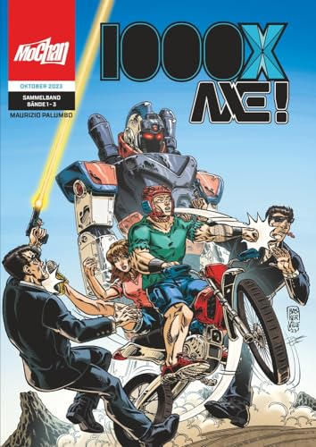 1000X AXE! Sammelband (Bände 1 - 3) (Stephen Baskerville-Cover)