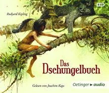 Das Dschungelbuch (NA) (4 CD): Gekürzte Lesung - Klassikerreihe, ca. 301 min.