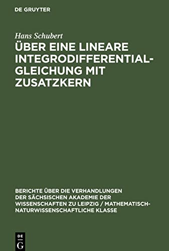 Über eine lineare Integrodifferentialgleichung mit Zusatzkern