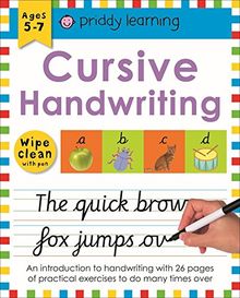 Cursive Handwriting: Wipe Clean Workbooks