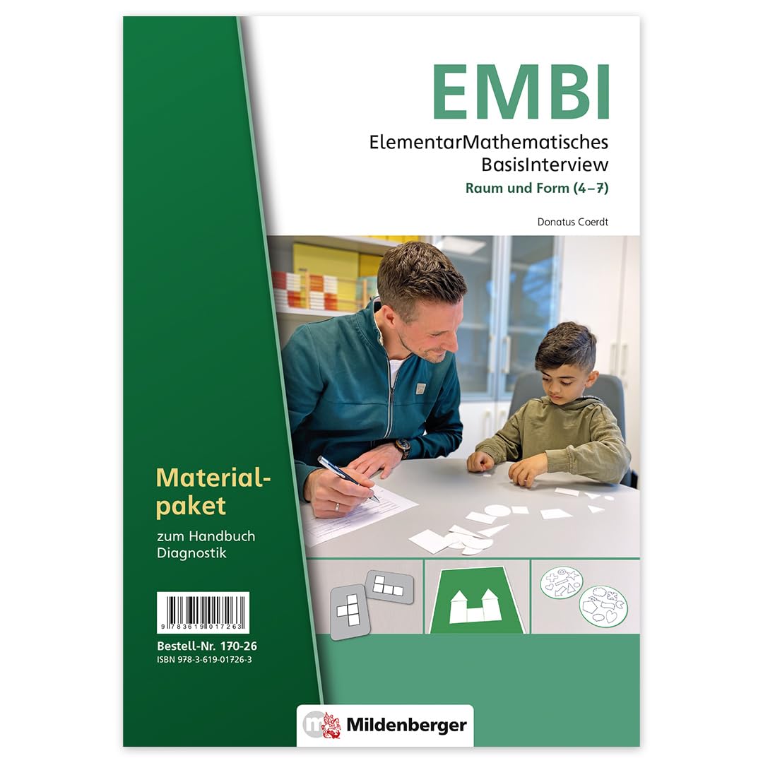 ElementarMathematisches BasisInterview (EMBI) · Raum und Form · Materialpaket – Neubearbeitung: Zum Handbuch Diagnostik (EMBI - Raum und Form ElementarMathematisches Basisinterview - Neubearbeitung)