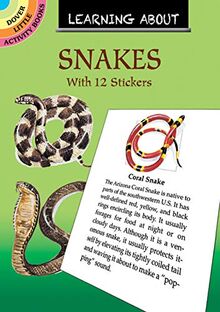 Learning about Snakes [With 12 Full-Color] (Learning about Books (Dover))