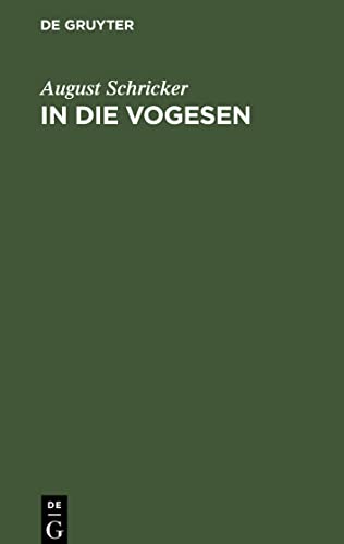 In die Vogesen: Ein Führer