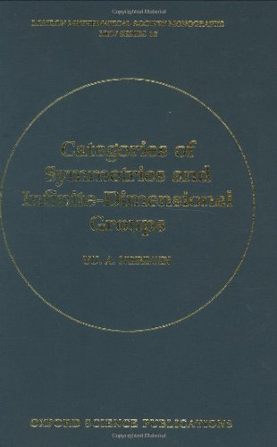 Categories of Symmetries and Infinite-Dimensional Groups (London Mathematical Society Monographs)