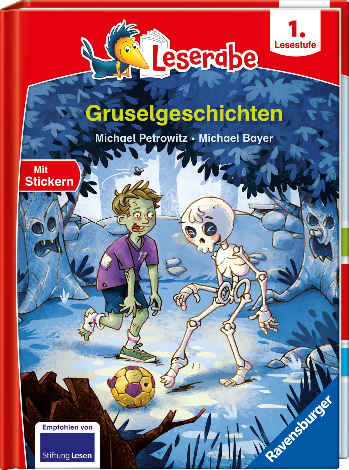 Petrowitz Michael Gruselgeschichten - lesen lernen mit dem Leseraben - Erstlesebuch - Kinderbuch ab 6 Jahren - Lesenlernen 1 Klasse Jungen und Mädchen (Leserabe 1 Klasse)